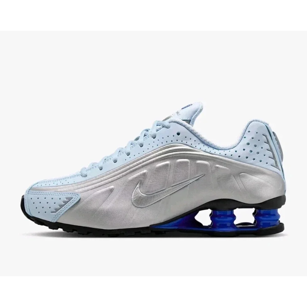 Nike Shox R4 AR3565-402 Sneakers Women's 6.5 Blue Athletic Running Shoes MEW1704